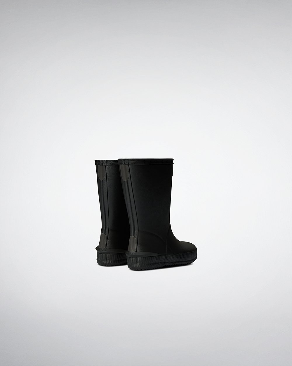 Kids Hunter First Norris | Rain Boots Black | NZ-23071-SJDT